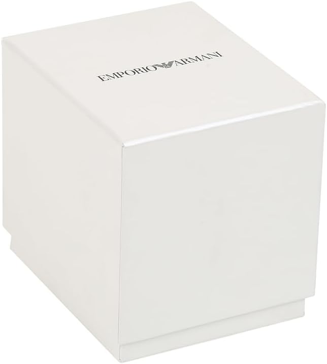 Emporio Armani Reloj Analógico para para Hombre de Cuarzo con Correa en Acero Inoxidable AR11575,