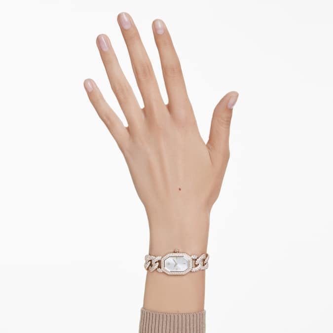 Swarovski Reloj Analógico para Mujer de Cuarzo con Correa en Acero Inoxidable 5711710