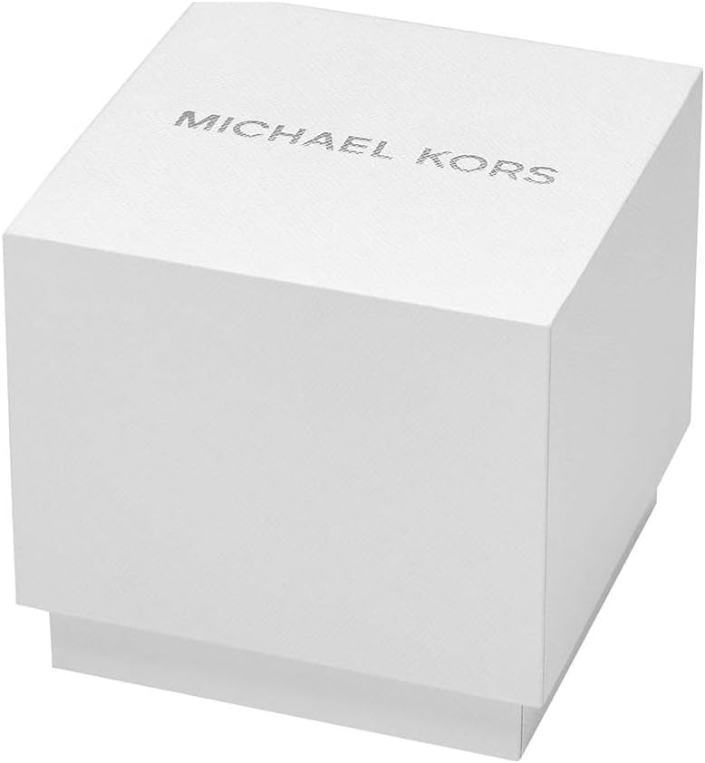Michael Kors Reloj Runway para Hombre, Movimiento de Cuarzo a Tres Agujas con Fecha y Correa de Acero Inoxidable o PVC