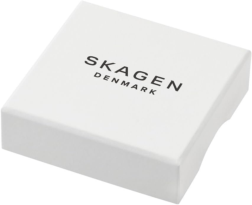 Skagen Pendientes para mujer en acero inoxidable o semipreciosos en tono plateado con cierre de poste
