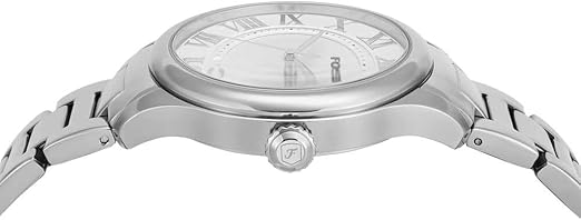 Fossil Gilmore Reloj Mujer, Movimiento de Cuarzo Tres Agujas Fecha con Correa de Acero Inoxidable o Cuero ES5393