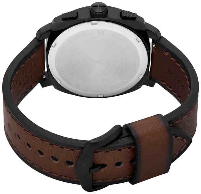 Fossil New Machine Watch for Men, 44mm Quartz Chronograph Movement with Stainless Steel