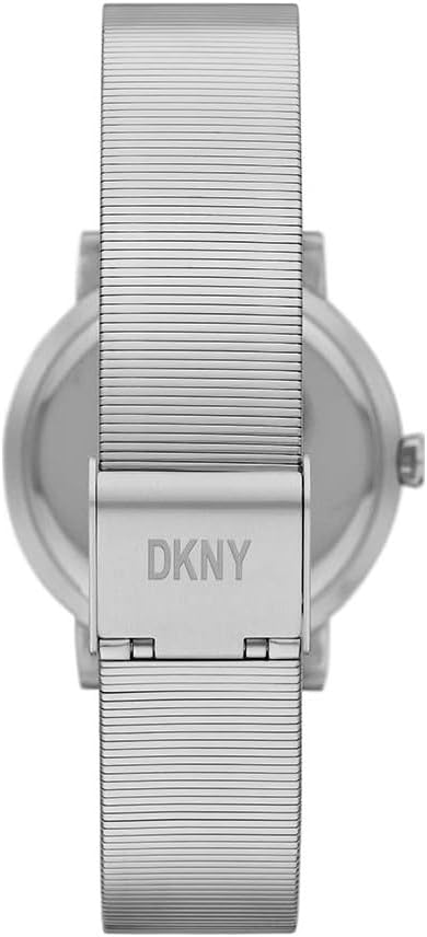 DKNY Soho Reloj para Mujer, Movimiento de Cuarzo con Correa de aleación, Acero, Piel o Silicona