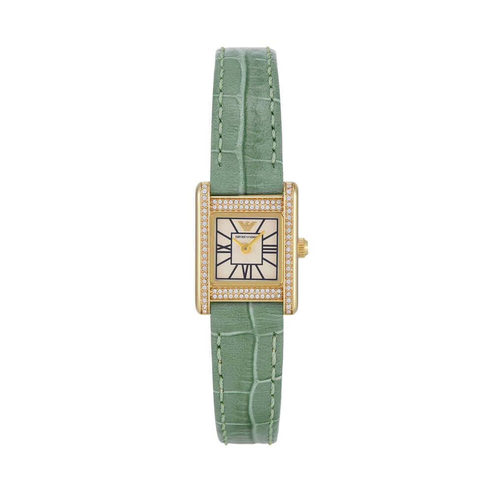 Emporio Armani Watch for Women, Quartz Movement and 31mm Case Size with Stainless Steel, Leather or Silicone Strap