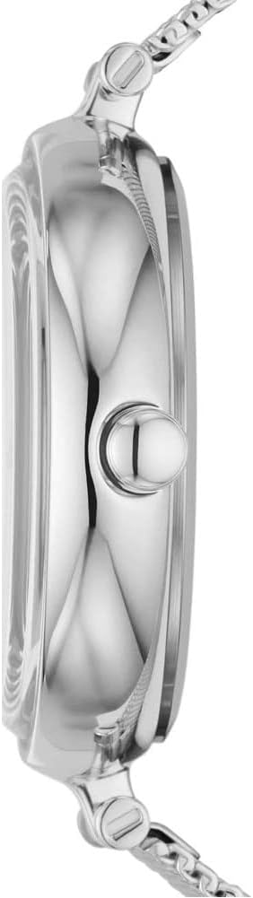 Skagen Karolina Reloj para Mujer, Movimiento de Cuarzo con Correa de Acero o Piel