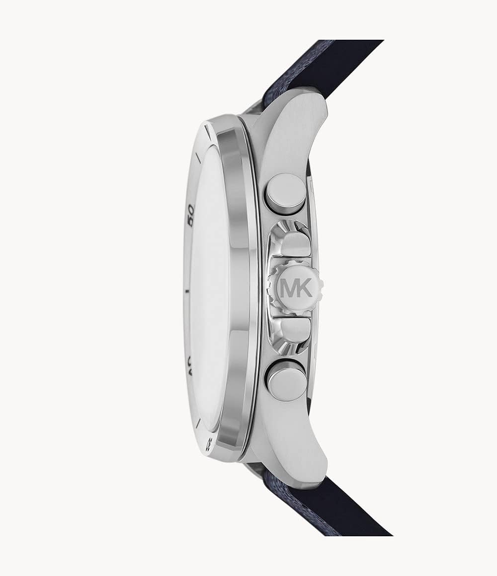 Michael Kors Reloj Brecken Oversize en Tono Plateado MK8923