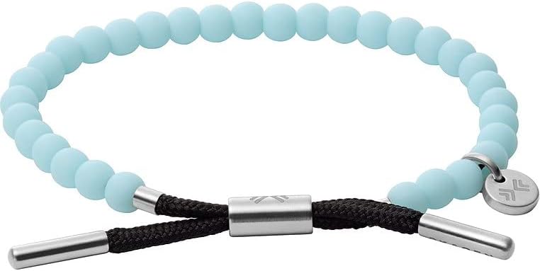 Skagen Torben Pulsera de acero o nailon con cierre deslizante, para hombre