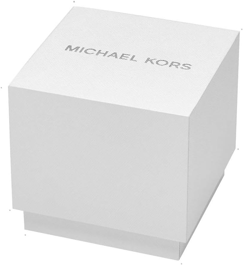 Michael Kors Reloj Camille para Mujer, Movimiento cronógrafo de Cuarzo de 43 mm con Correa de Acero Inoxidable