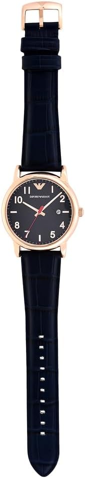 Emporio Armani Reloj Analógico para para Hombre de Cuarzo con Correa en Acero Inoxidable AR11575,