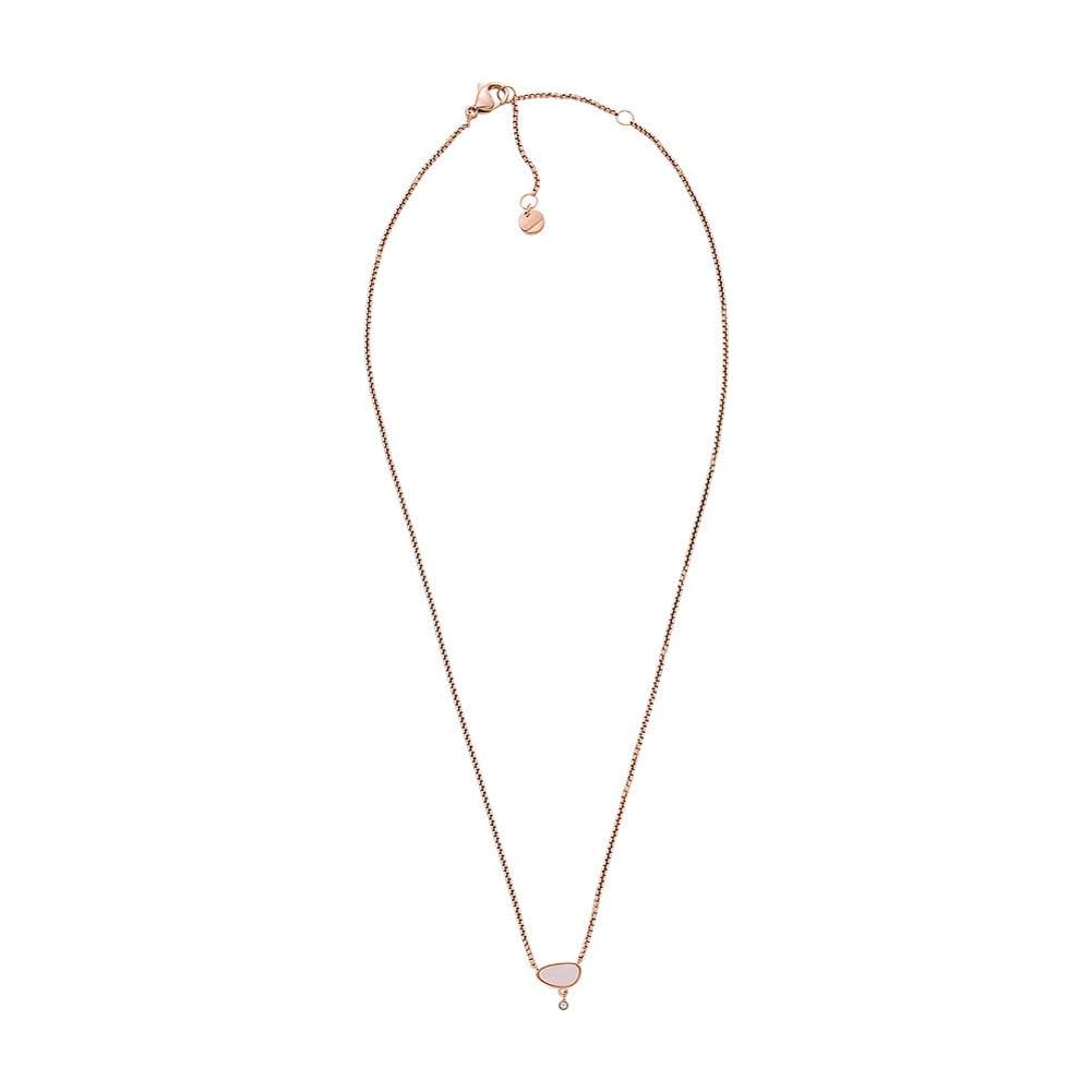 Skagen Collar Para Mujer Colgante Acero Inoxidable,Ancho : 9.3Mm,Alto :9.4Mm