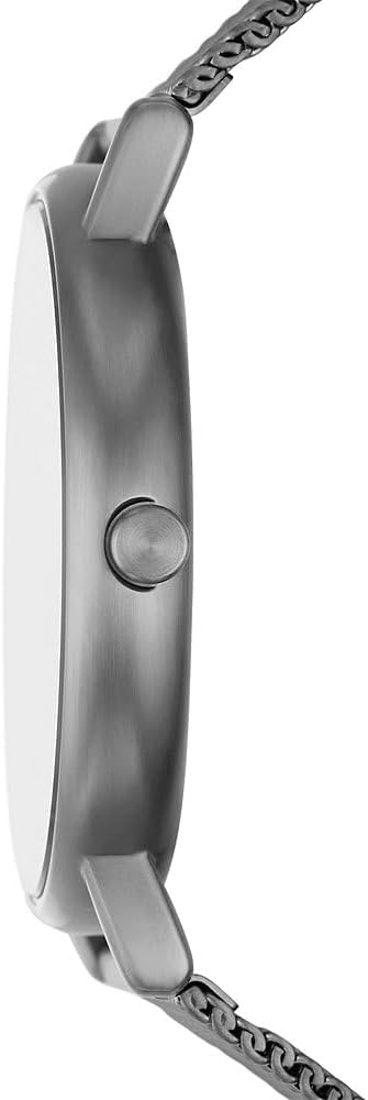 Skagen Reloj Signatur para Hombre, Movimiento de Cuarzo a Tres Agujas con Correa de Acero Inoxidable