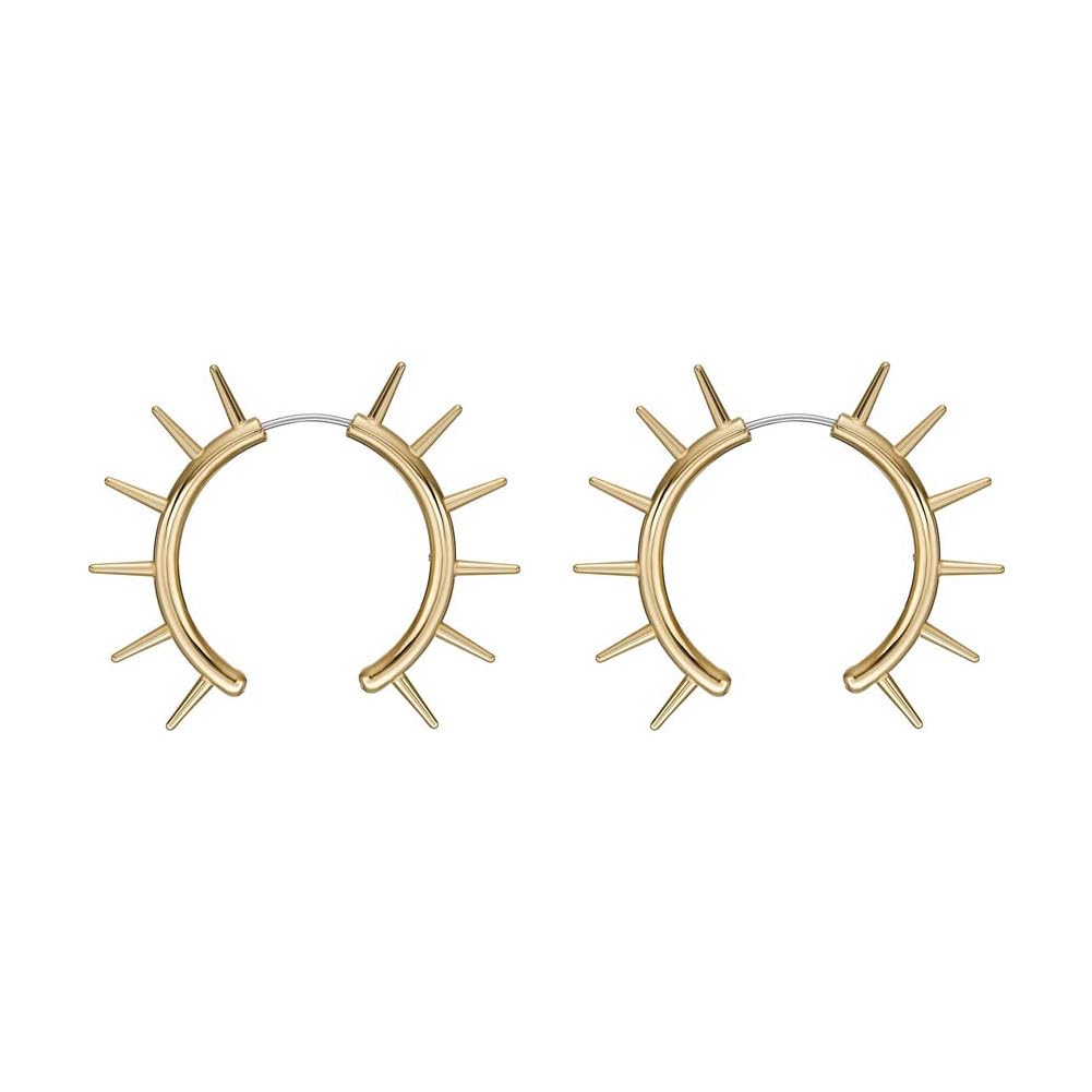 Diesel Pendientes de acero inoxidable para hombre con cierre de aro