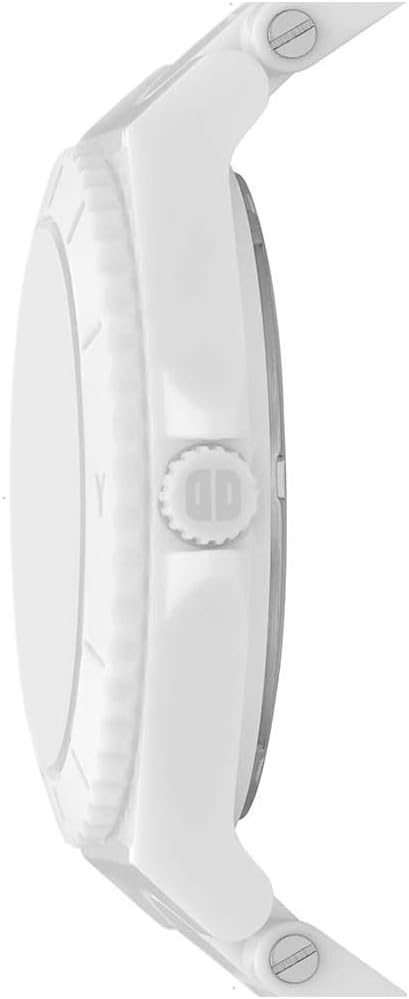 DKNY Chambers Reloj para Mujer, Movimiento de Cuarzo con Correa de Acero, Piel o Silicona