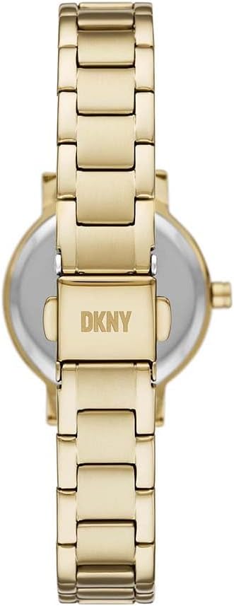 DKNY Soho Reloj para Mujer, Movimiento de Cuarzo con Correa de aleación, Acero, Piel o Silicona
