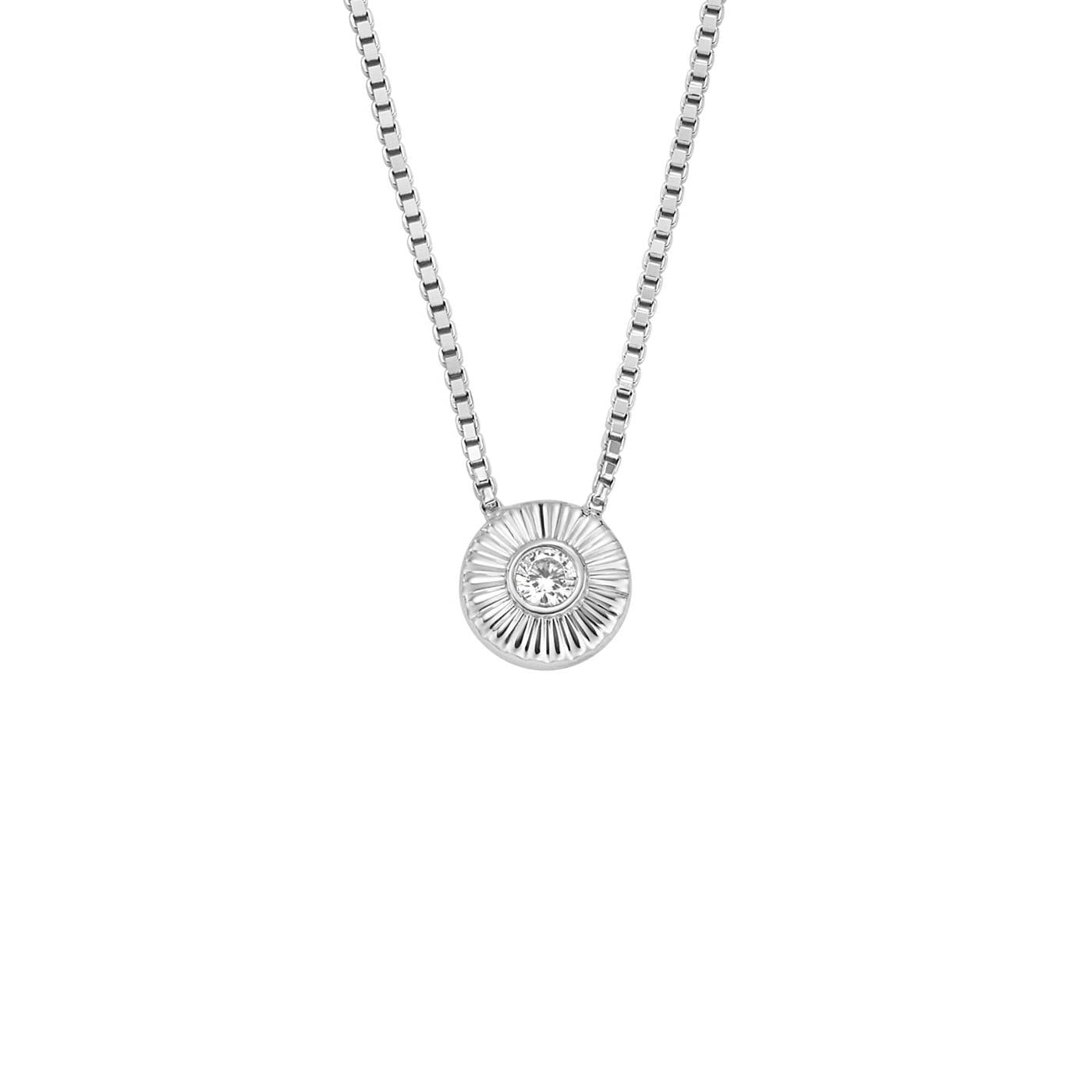 Fossil Collar Para Mujer Plata
