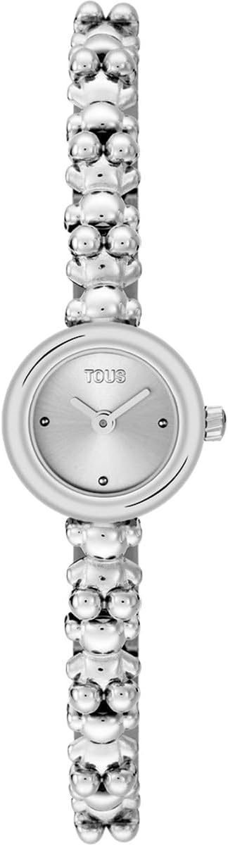 TOUS Reloj analógico con Brazalete de Acero