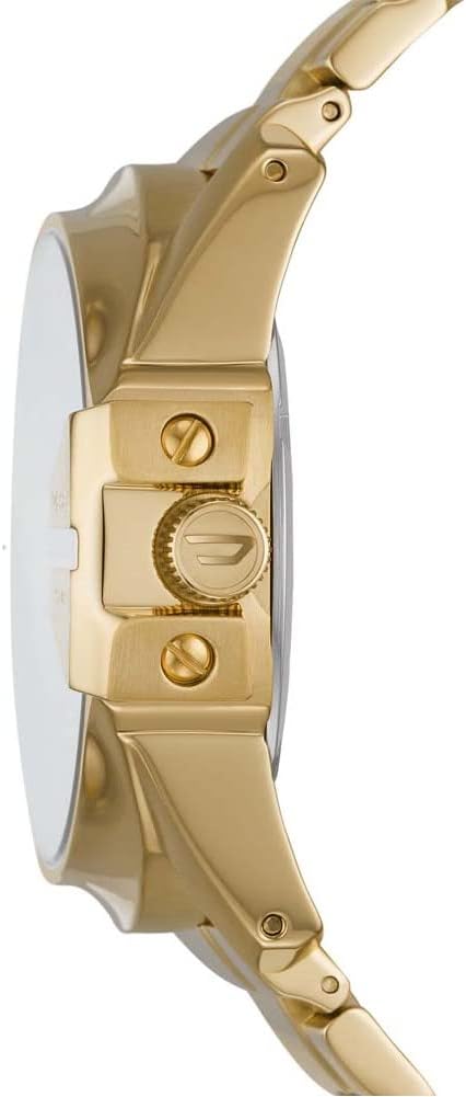 Diesel Master Chief Reloj para Hombre, Movimiento de Cuarzo con Correa de Silicona, Acero Inoxidable o Piel