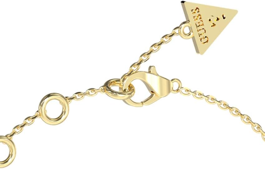 GUESS 4 Love Flowers Bracelet S Yellow Gold