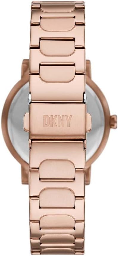 DKNY Soho Reloj para Mujer, Movimiento de Cuarzo con Correa de aleación, Acero, Piel o Silicona