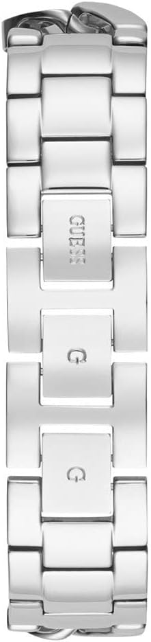 GUESS Reloj de cadena de cristal