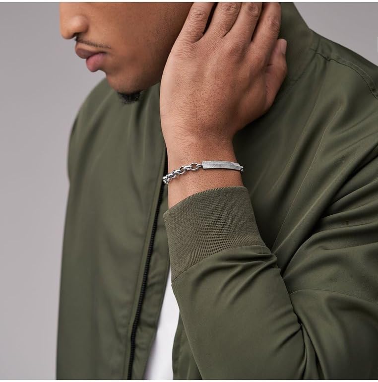 Fossil Pulsera para Hombre, Longitud