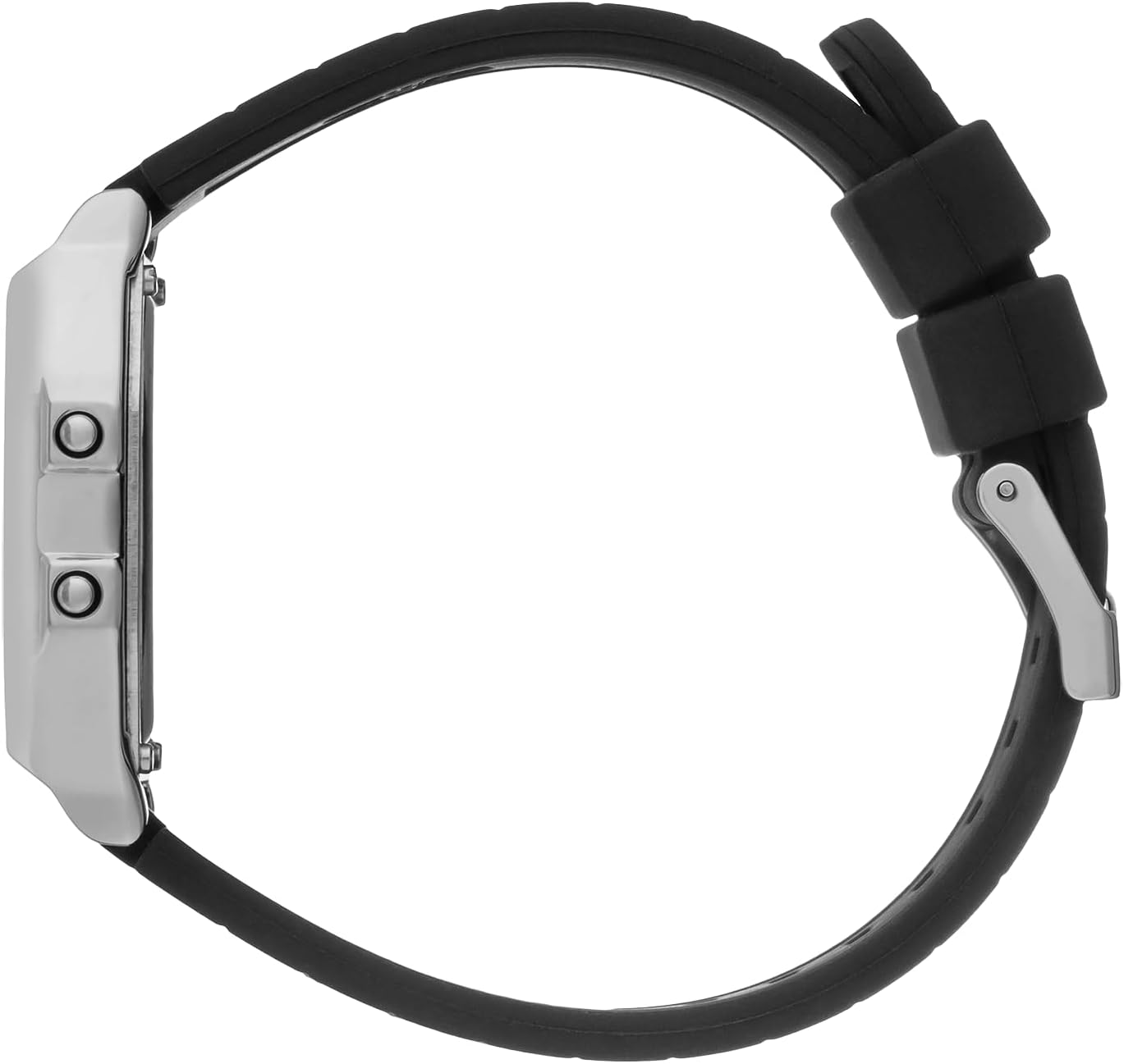 ICE-WATCH - Ice Digit Retro Metal - Reloj para señora con Correa de Silicona (Pequeño)