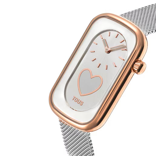 TOUS Reloj de mujer 3000140800 T-Band Club