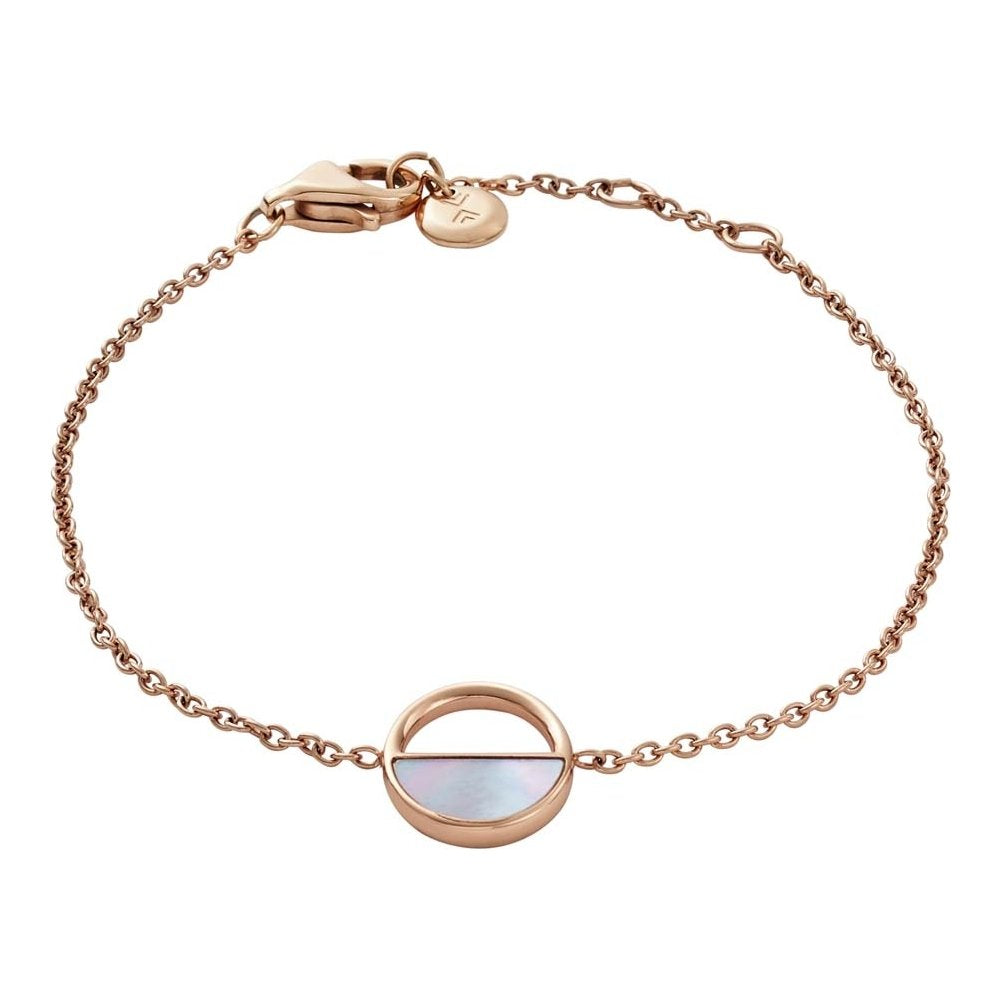 Skagen Agnethe Pulsera de mujer de acero con cierre deslizante o de langosta
