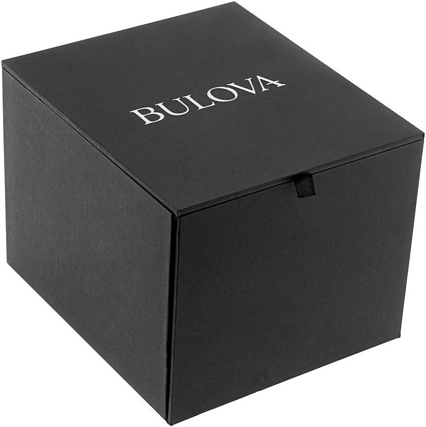 Bulova Reloj Analógico para Hombre de Automático con Correa en Acero Inoxidable 96A208