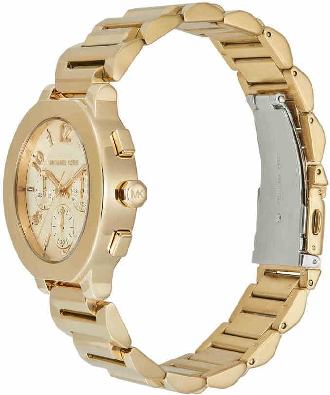 Michael Kors Reloj Gramercy para Mujer, Movimiento cronógrafo de Cuarzo con Correa de Acero Inoxidable