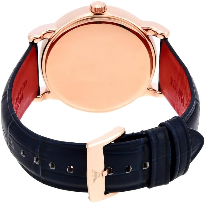 Emporio Armani Reloj Analógico para para Hombre de Cuarzo con Correa en Acero Inoxidable AR11575,