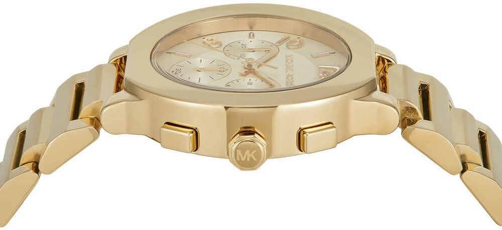 Michael Kors Reloj Gramercy para Mujer, Movimiento cronógrafo de Cuarzo con Correa de Acero Inoxidable