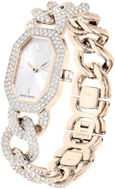 Swarovski Reloj Analógico para Mujer de Cuarzo con Correa en Acero Inoxidable 5711710