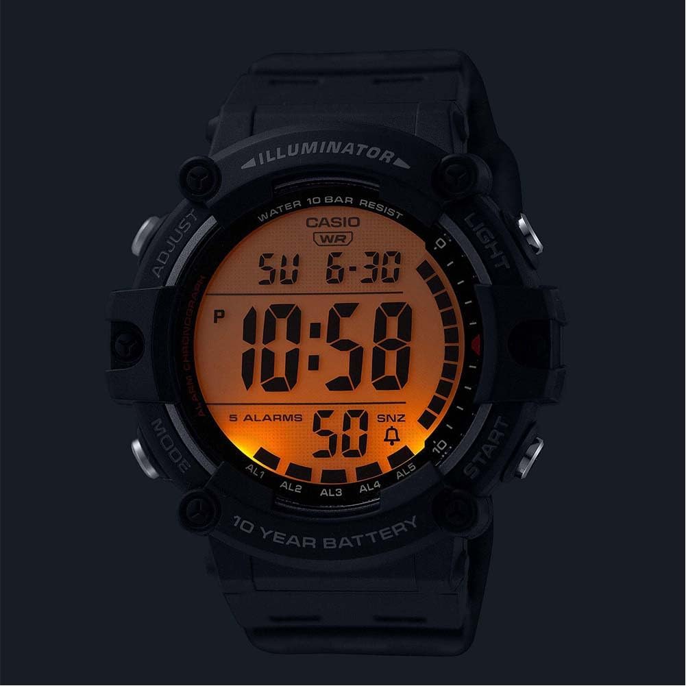 Casio - Coll Sports Watch AE-1500WH-8BVEF - Men's Watch - Waterproof - Digital - with Plastic Strap - Blue