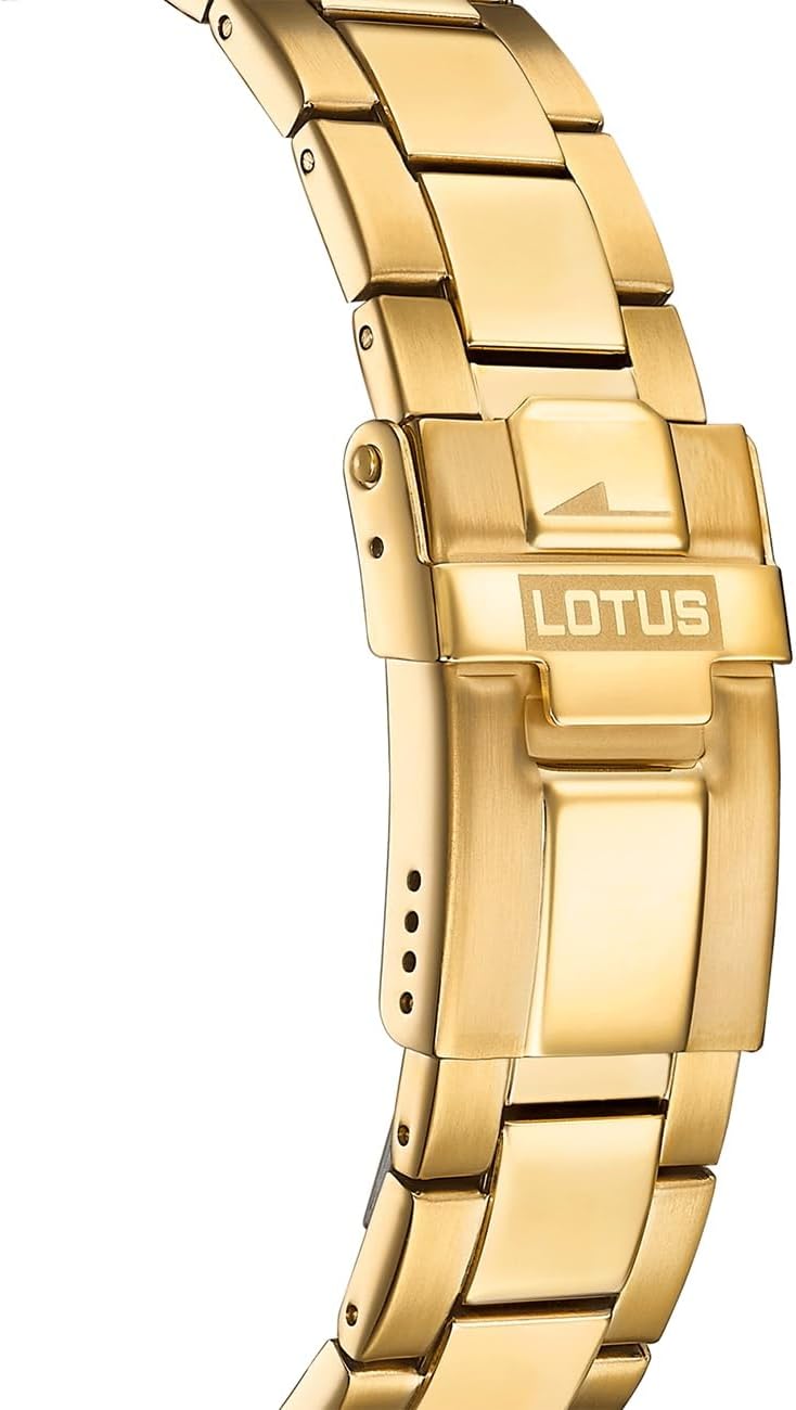 Lotus Reloj Analógico para Hombre de Cuarzo con Correa en Acero Inoxidable 18761/6