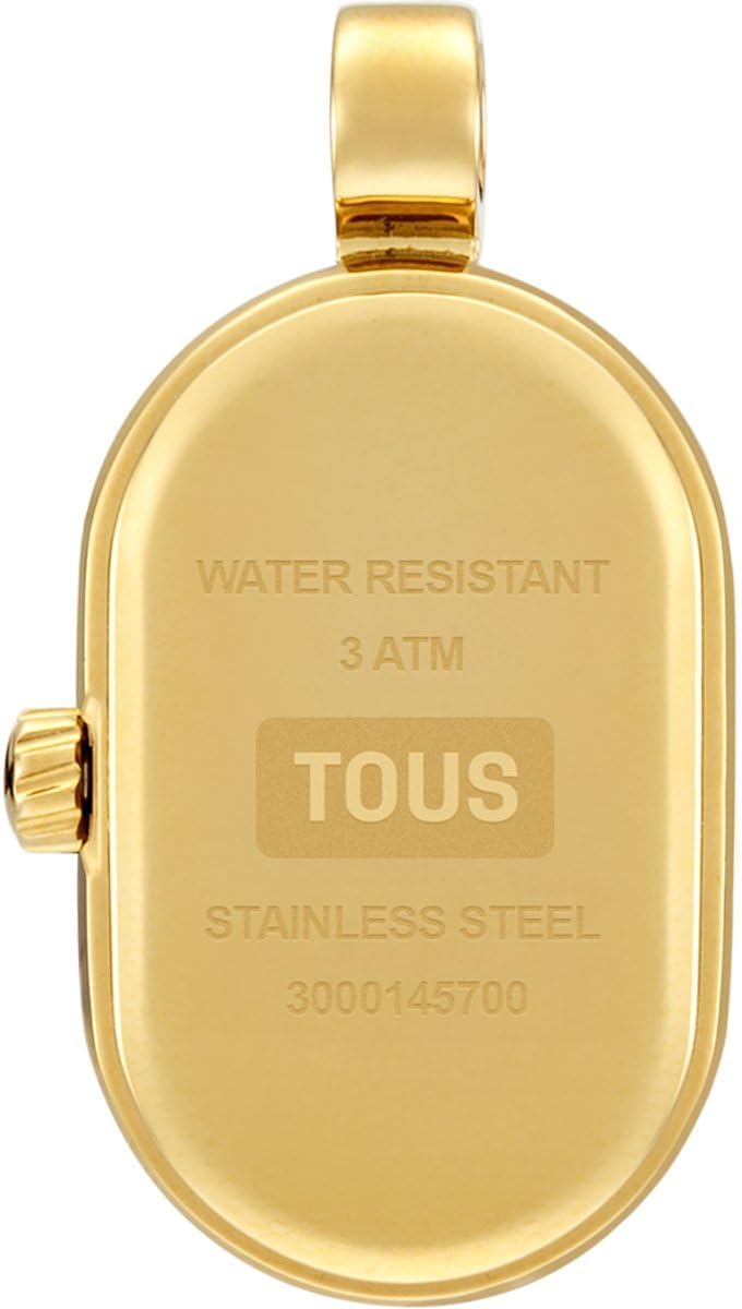 TOUS Reloj Colgante analógico en Acero Hold Oval