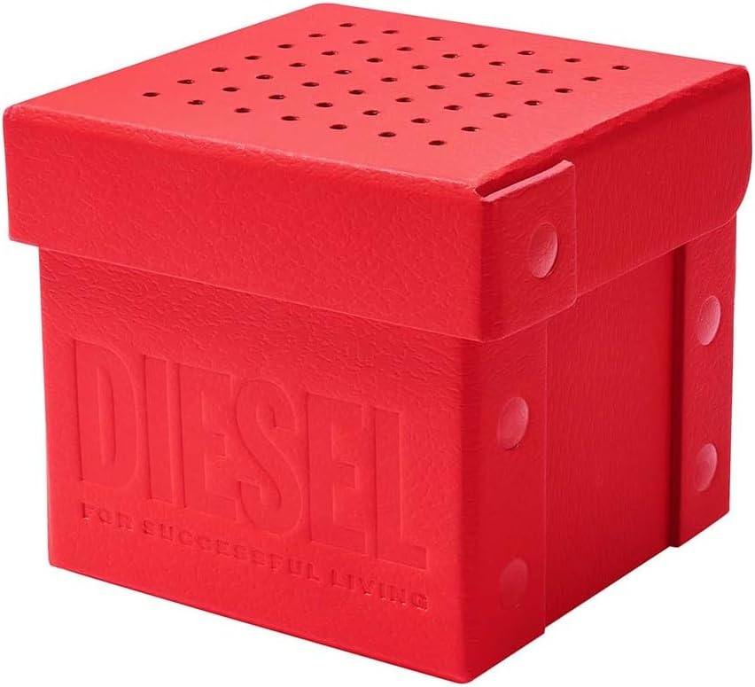Diesel Scraper Reloj para Hombre, Movimiento de Cuarzo con Fecha a Tres Agujas y Correa de Acero o Piel