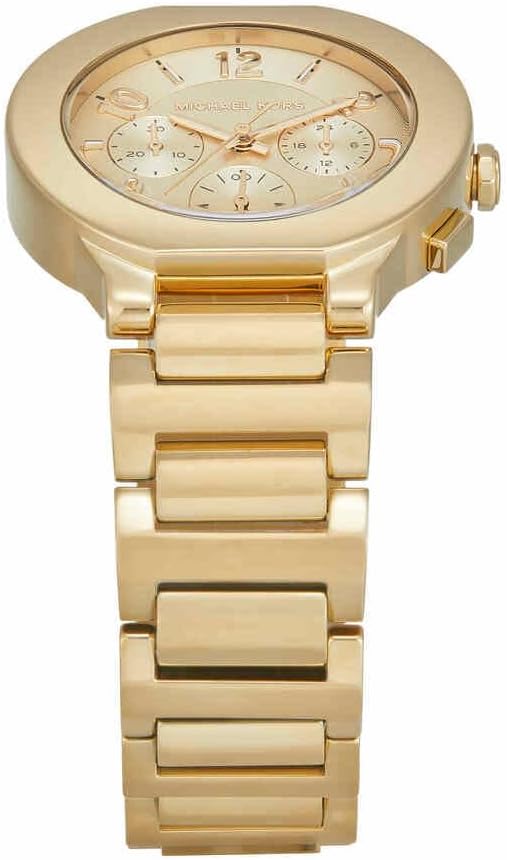 Michael Kors Reloj Gramercy para Mujer, Movimiento cronógrafo de Cuarzo con Correa de Acero Inoxidable