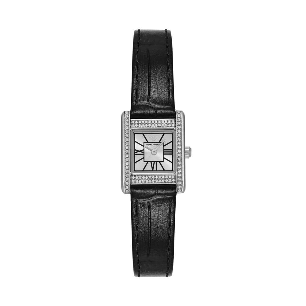 Emporio Armani Watch for Women, Quartz Movement and 31mm Case Size with Stainless Steel, Leather or Silicone Strap