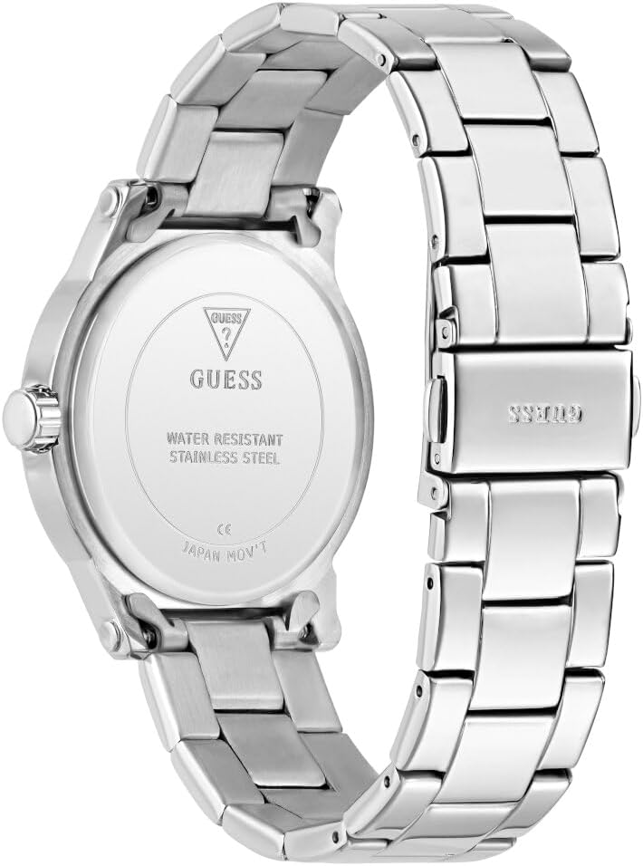 GUESS Reloj Analógico para Mujer'S de Cuarzo con Correa en Acero Inoxidable GW0861L1