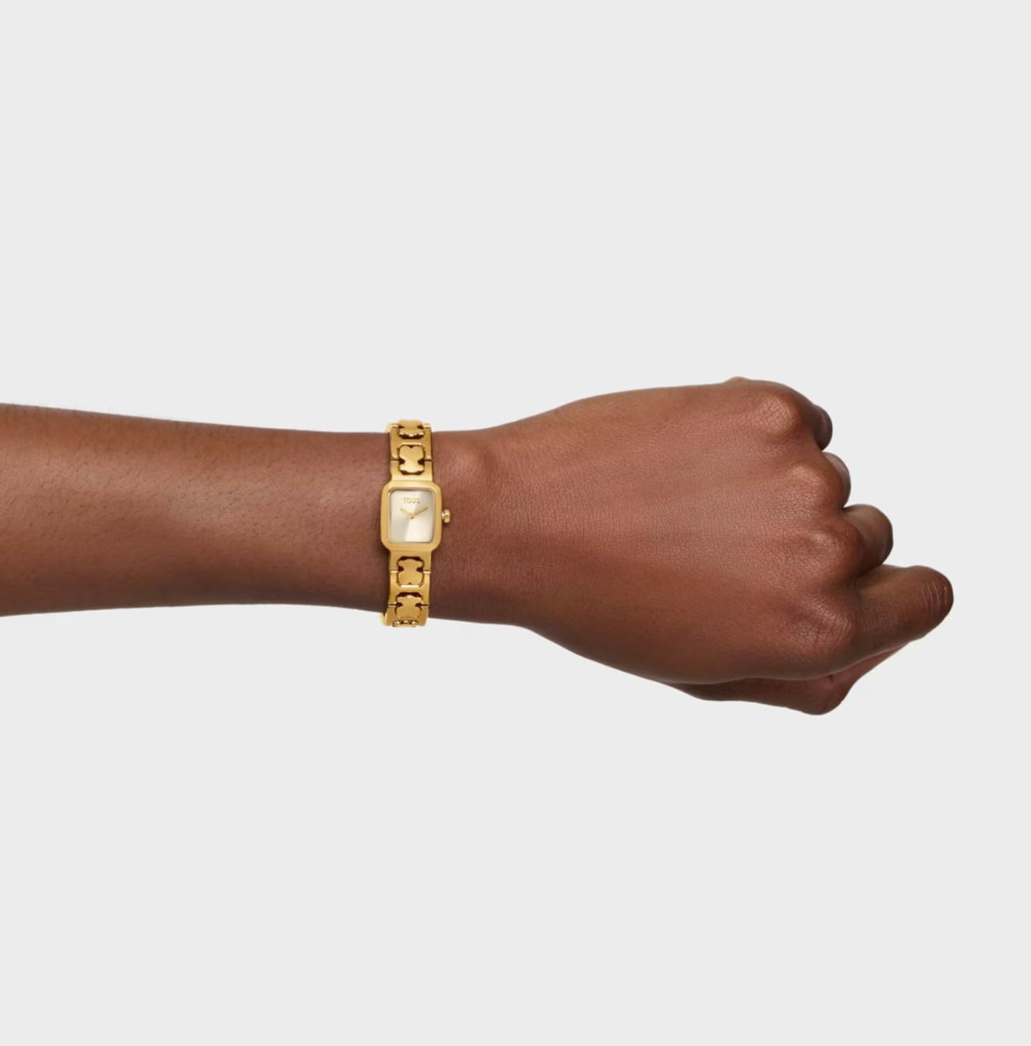TOUS Reloj analógico con Brazalete de Acero Icon Time