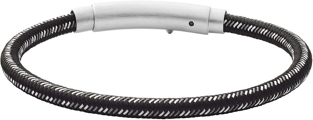 Skagen Pendler Pulsera para hombre de acero inoxidable o nylon con cierre de botón