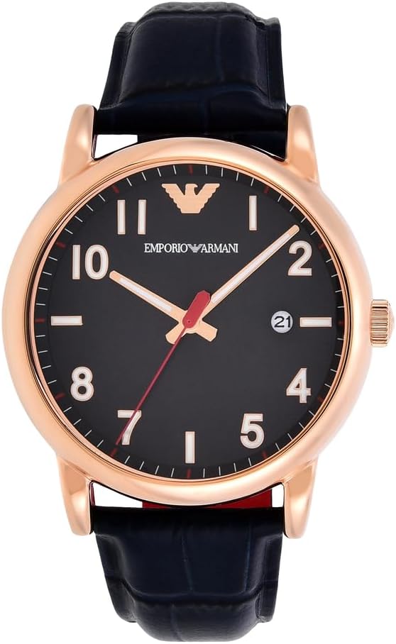 Emporio Armani Reloj Analógico para para Hombre de Cuarzo con Correa en Acero Inoxidable AR11575,