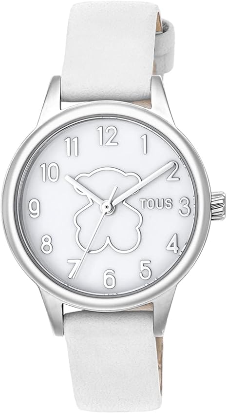 Tous, Reloj de Niña NEW MUFFIN Blanco y Plateado Analógico 200351093