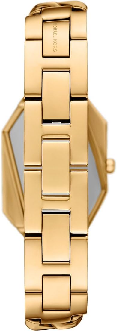 Michael Kors Reloj para Mujer MK4878, Dorado con esfera hexagonal
