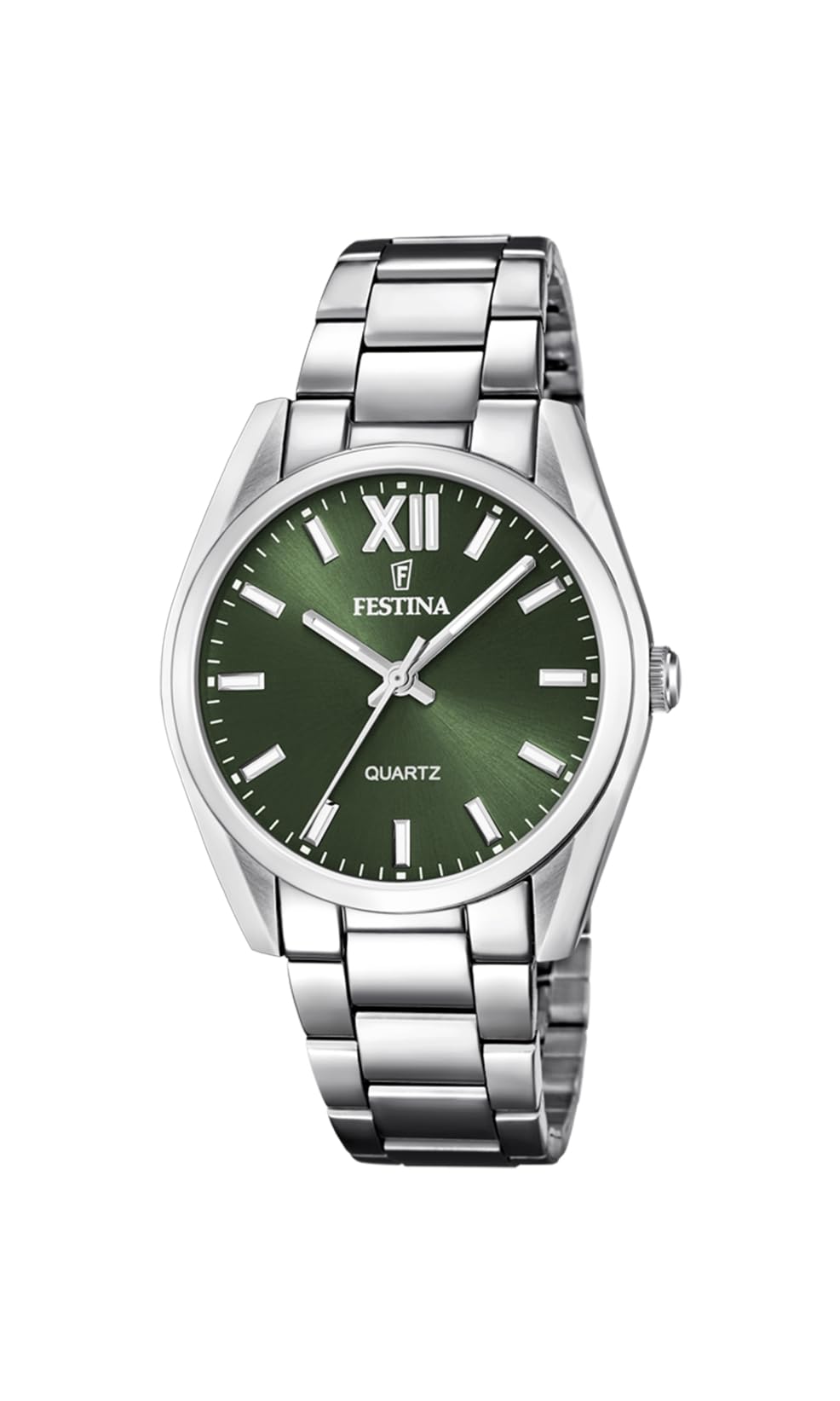 Festina Reloj Mujer F20622 Boyfriend Caja de Acero Inoxidable 316l Plateado Correa de Acero Inoxidable 316l Plateado