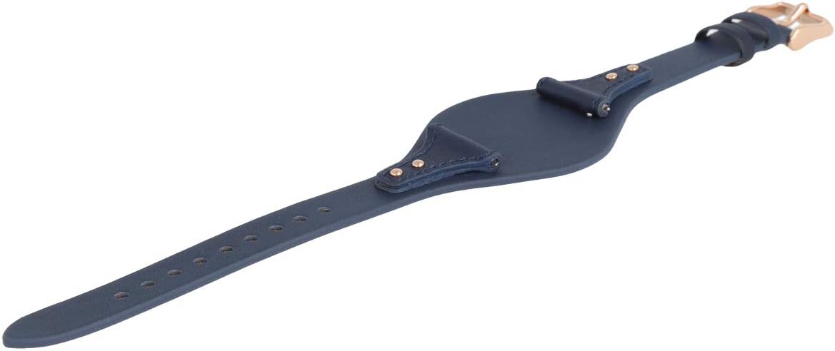 Fossil Correa de Reloj Pulsera 18 Mm de Cuero Azul - Es-3838 | Lb-es3838