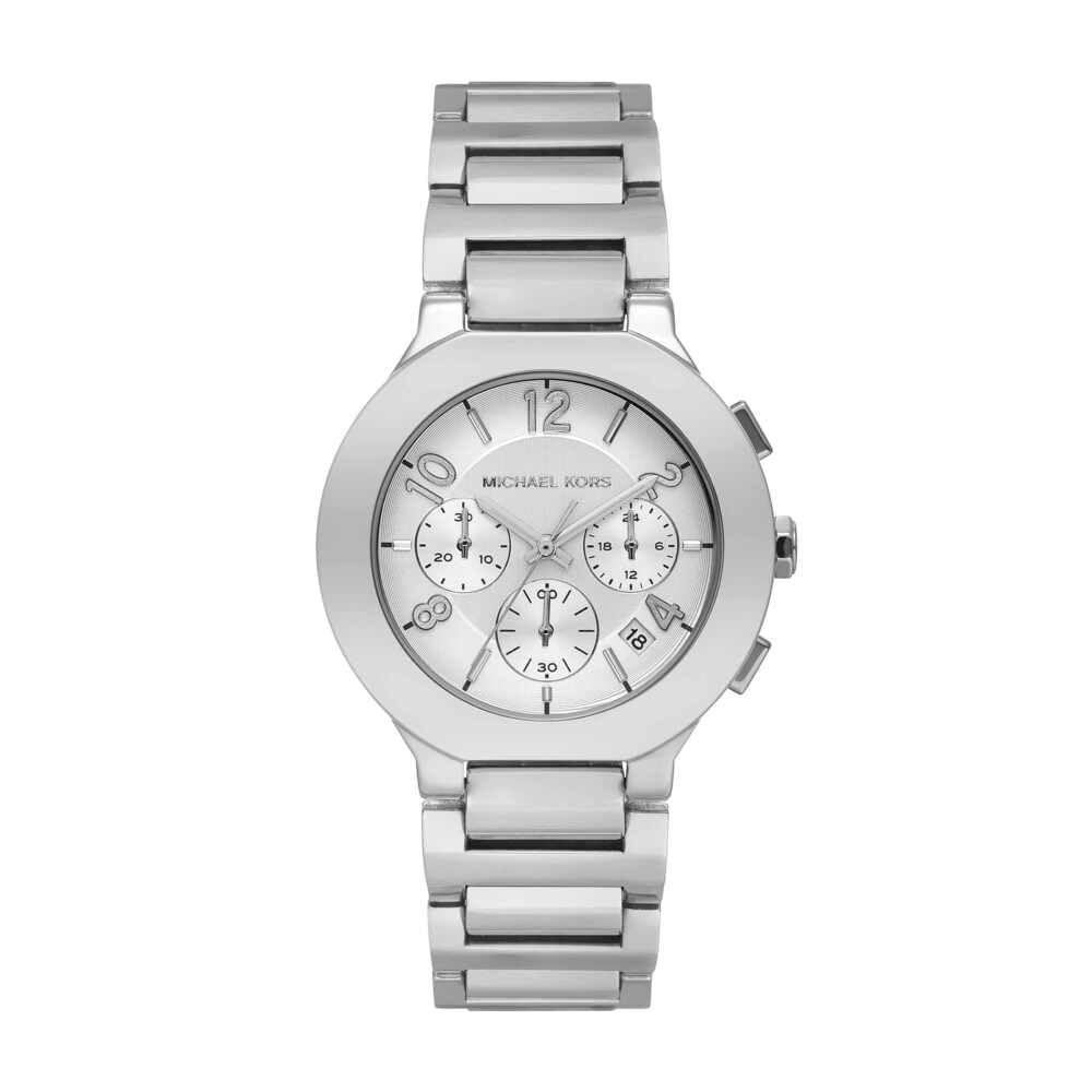 Michael Kors Reloj Gramercy para Mujer, Movimiento cronógrafo de Cuarzo con Correa de Acero Inoxidable