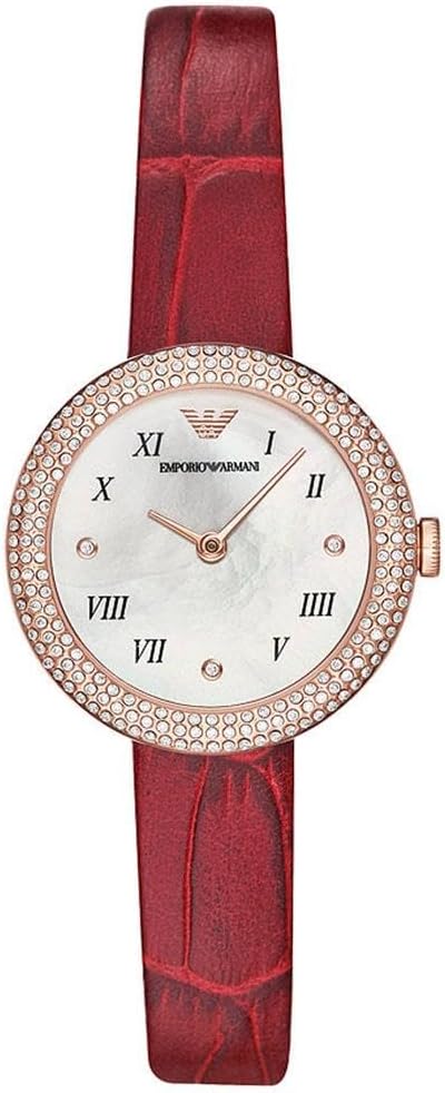 Emporio Armani Reloj Analógico para Mujeres de Cuarzo AR11438,