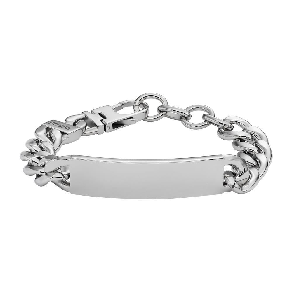 FOSSIL Drew Men's Stainless Steel with lobster clasp closure bracelet